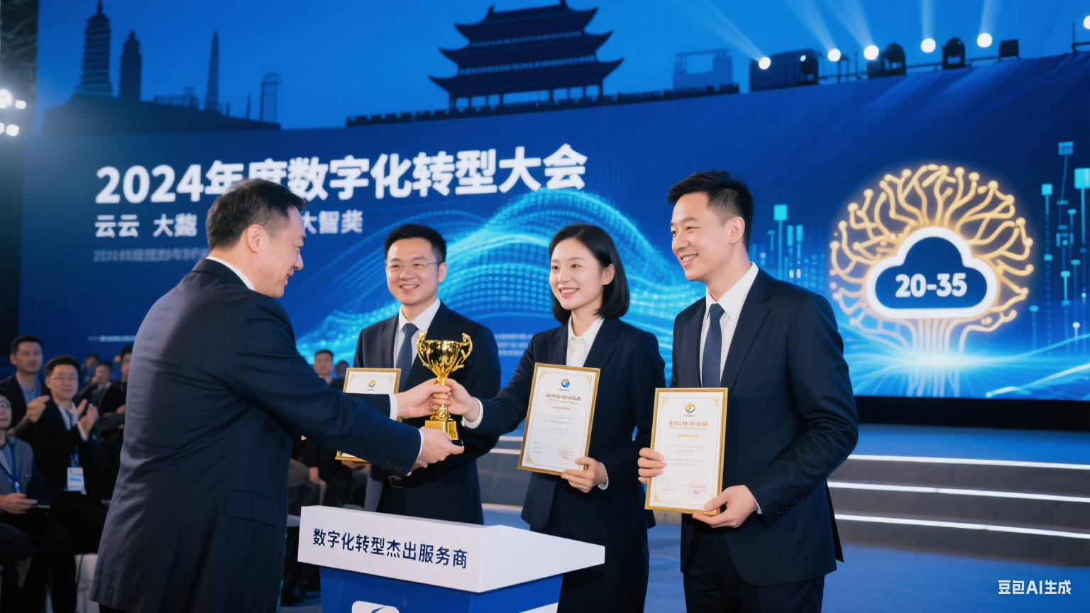 洪雪科技荣获数字化转型杰出服务商奖项